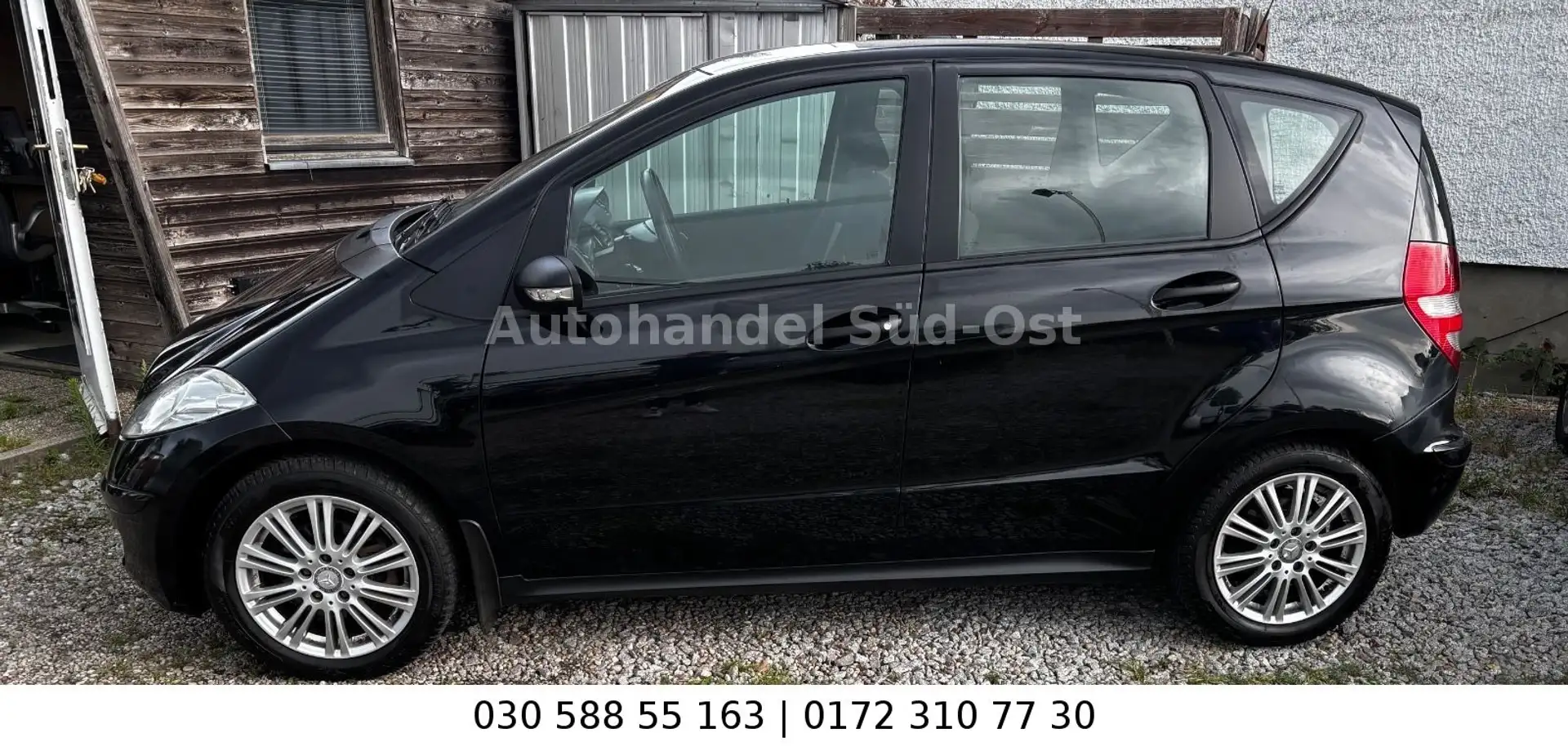 Mercedes-Benz A 170 Automatik Klima Allwetter neuer Tüv Czarny - 2