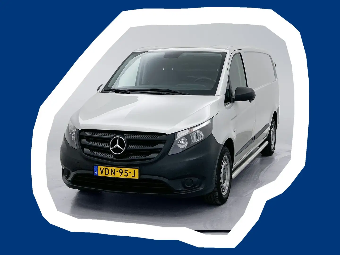 Mercedes-Benz Vito 109 CDI Lang Trekhaak Betimmering Cruise Control Argent - 1