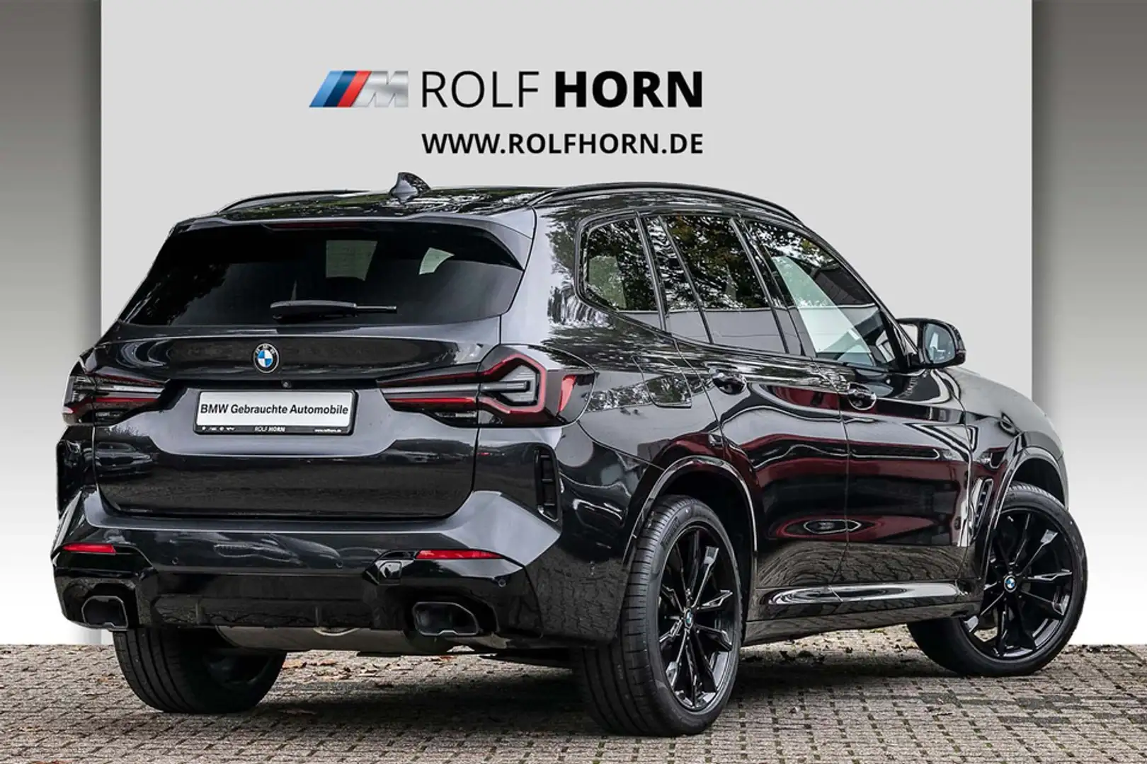 BMW X3 M40d Autom Navi AHK Pano Sitzhz 20" 360Â° DAB Grau - 2