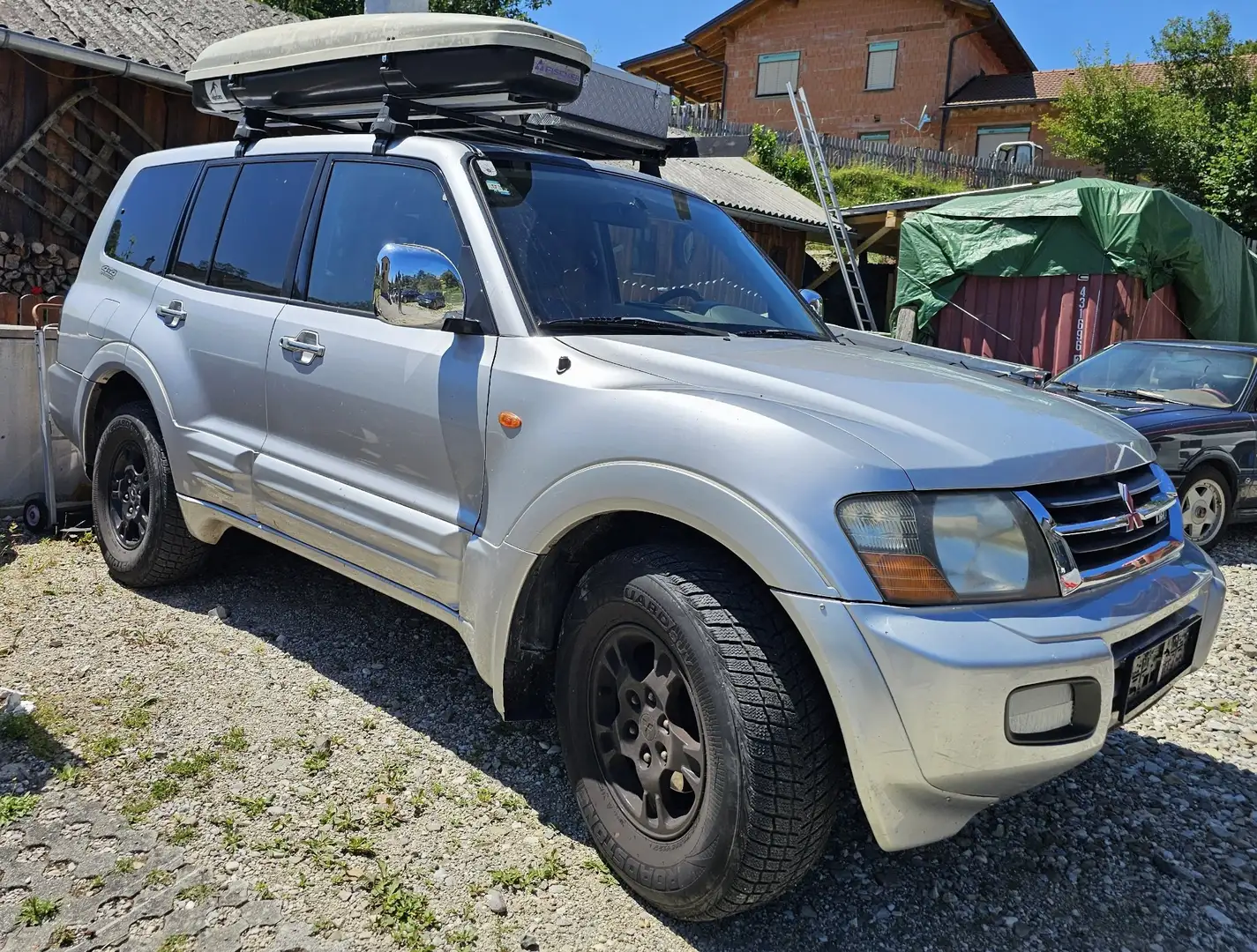 Mitsubishi Pajero Wagon GLS Wagon 3,2 DI-D TD Aut. 7-Sitzer Argent - 1