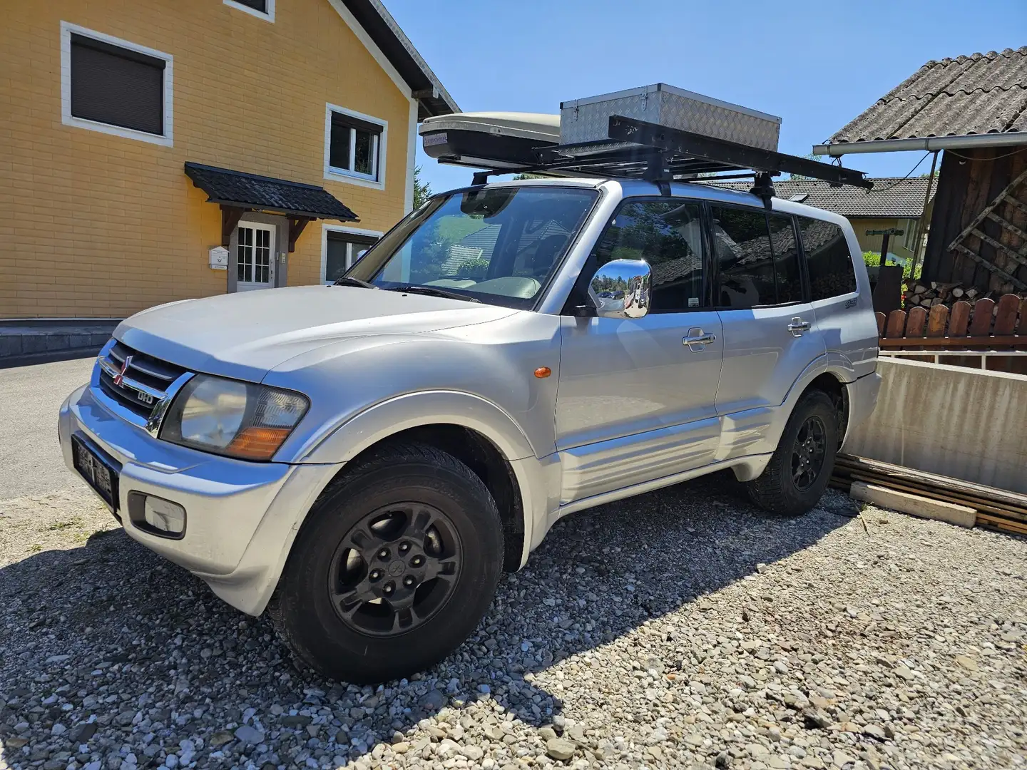 Mitsubishi Pajero Wagon GLS Wagon 3,2 DI-D TD Aut. 7-Sitzer Argent - 2
