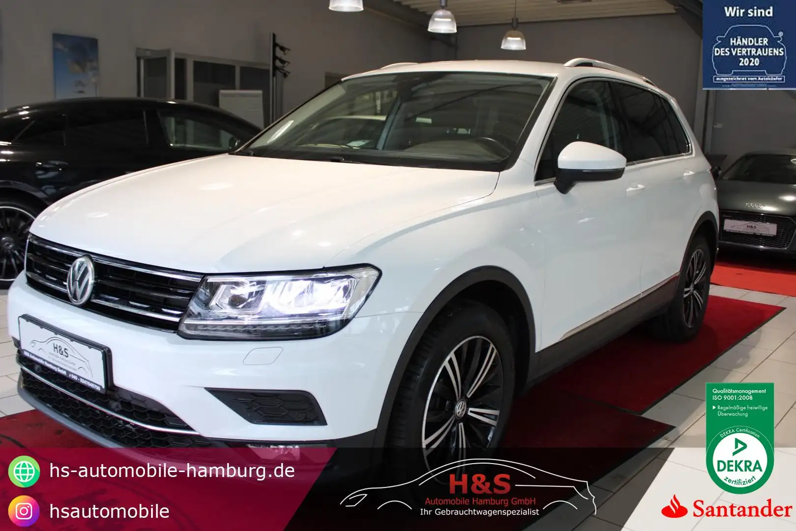 Volkswagen Tiguan Highline BMT 4Motion Bianco - 1