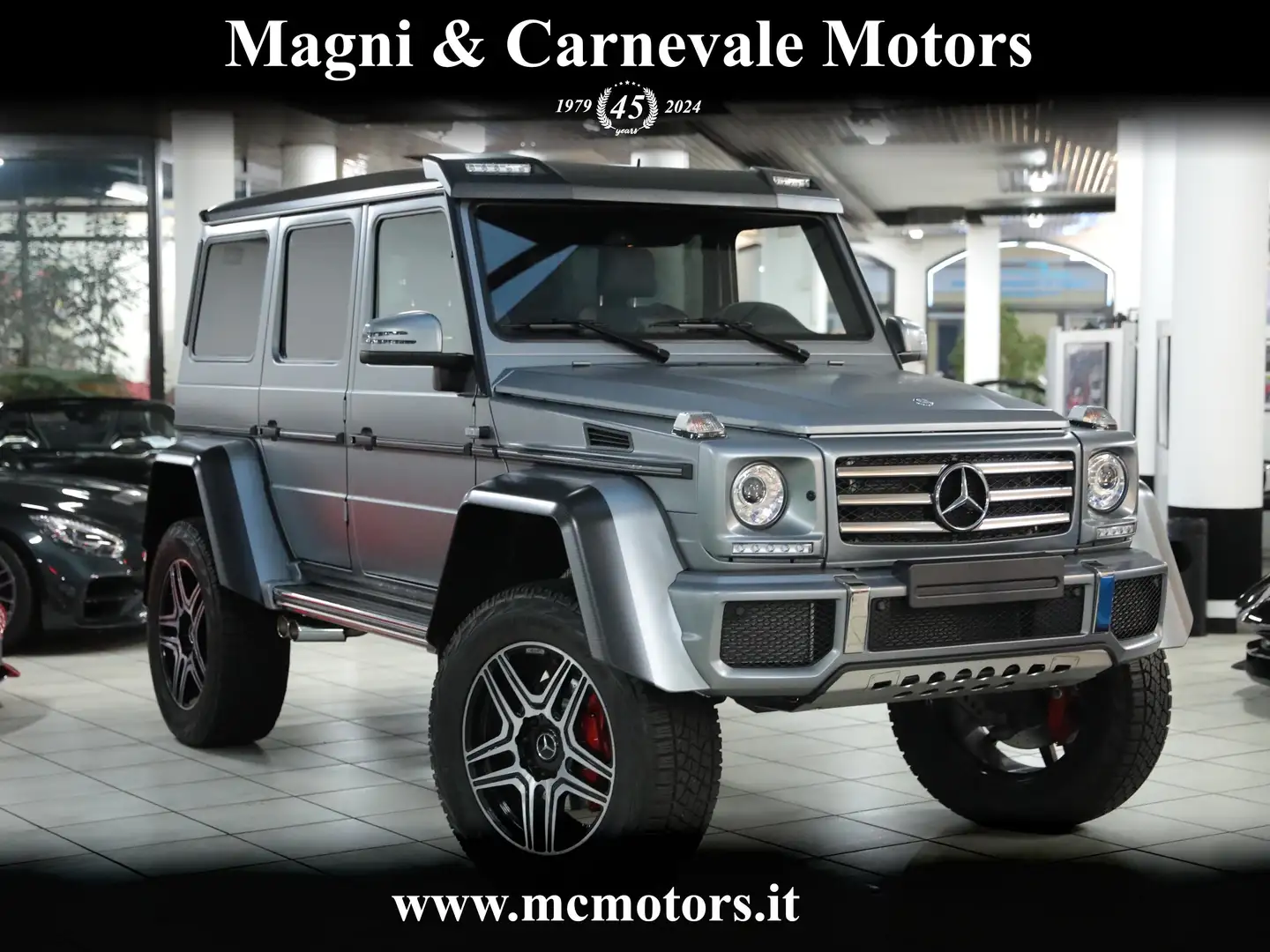 Mercedes-Benz G 500 4x4² |CARBON PACK|CAMERA|TETTO|HARMAN KARDON|TV Grigio - 1