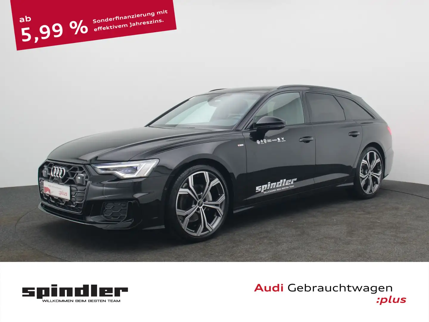 Audi A6 S-Line 40TDI S-tronic / Matrix,Pano,AHK Schwarz - 1
