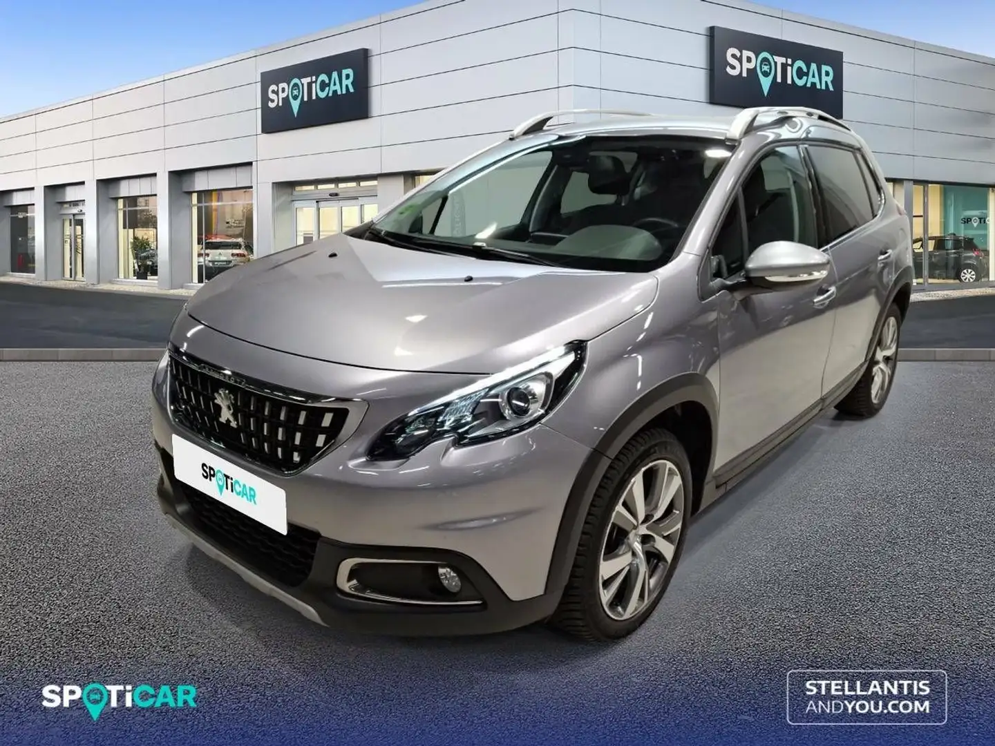 Peugeot 2008 1.2 PureTech S&S Allure 110 Gris - 1