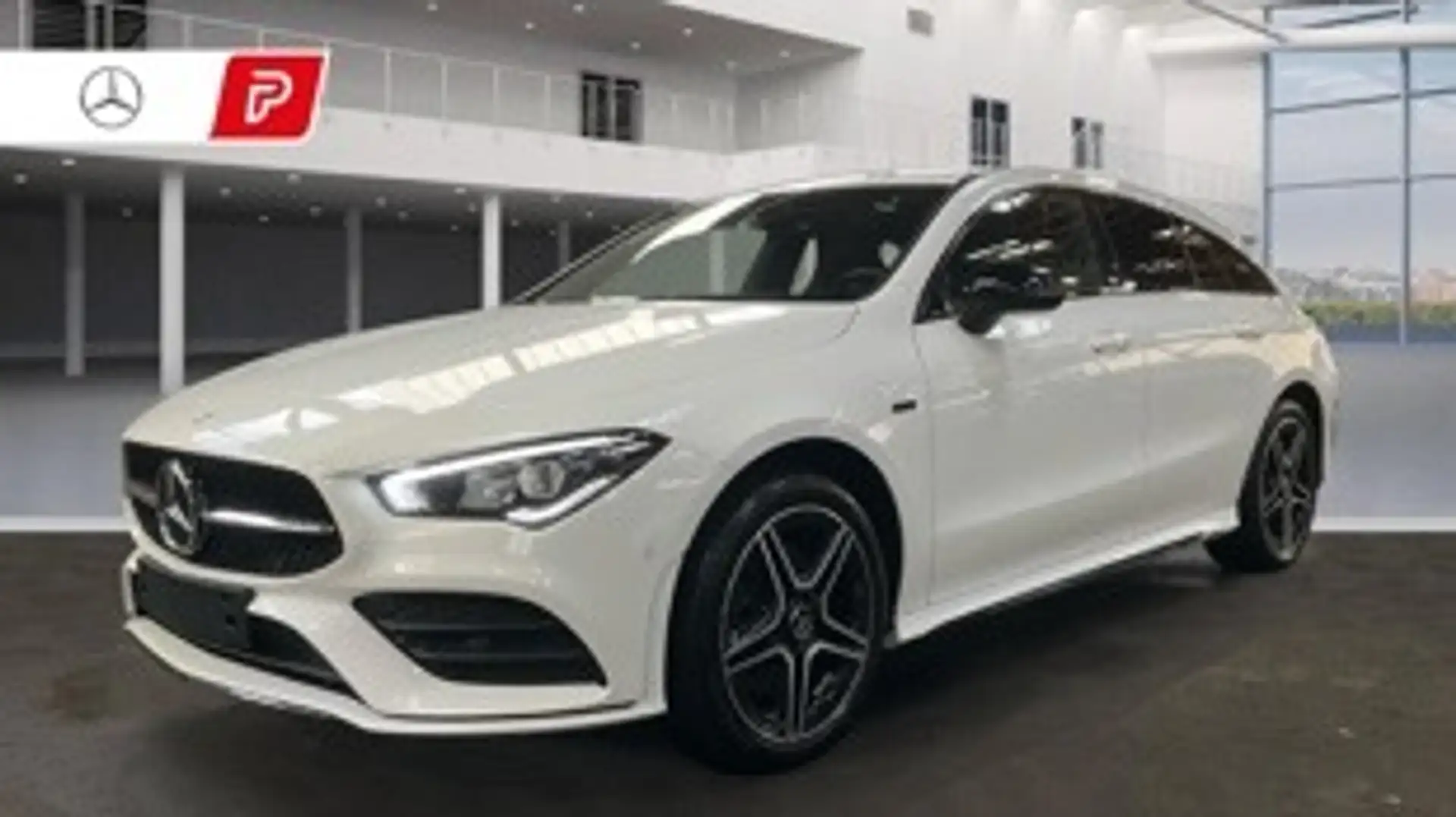 Mercedes-Benz CLA 250 AUTOMATIK+LEDER+NAVI+LED+DIGITALER TACHO Wit - 1