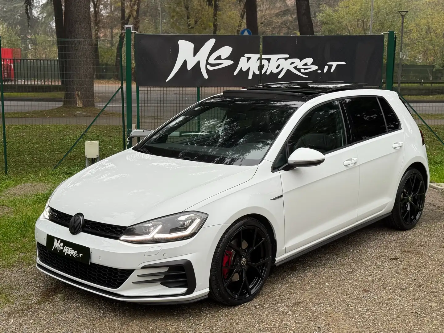 Volkswagen Golf GTD 7.5 DSG 184CV TETTO-19-PELLE UNICO PROPRIETARIO Bianco - 1