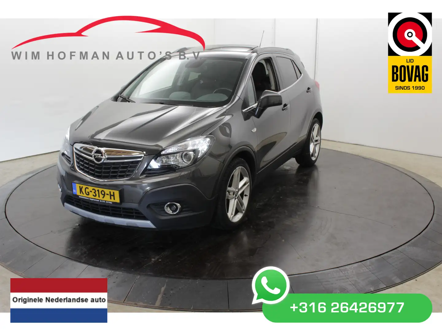 Opel Mokka 1.4 Turbo Innovation 141 PK Opendak Camera Navi Cl Grijs - 1