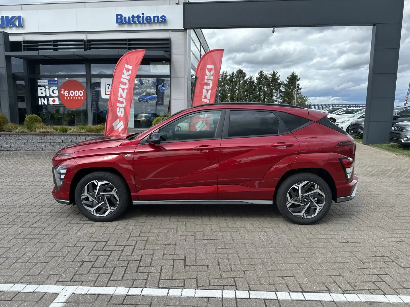 Hyundai KONA GDi HEV Feel N-Line 6AT Rosso - 2