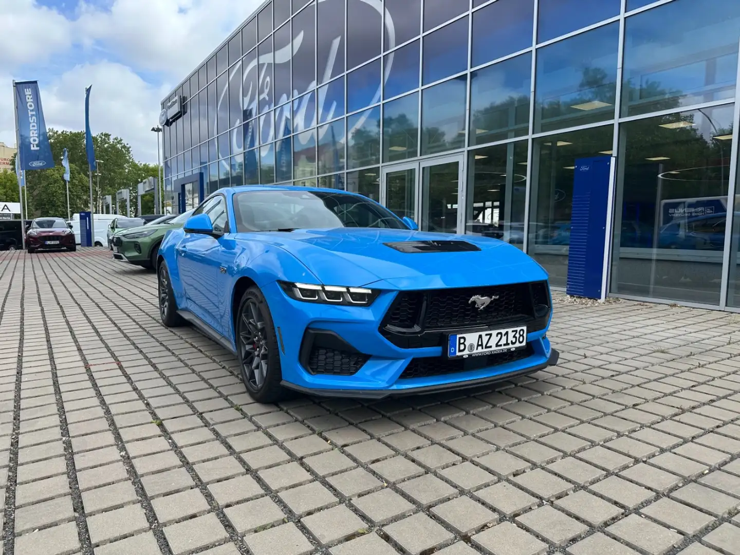 Ford Mustang 328 5.0 GT Fastback Ti-VCT V8 Blau - 1