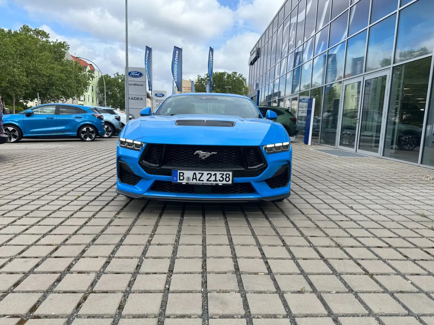 Ford Mustang 328 5.0 GT Fastback Ti-VCT V8 Blau - 2