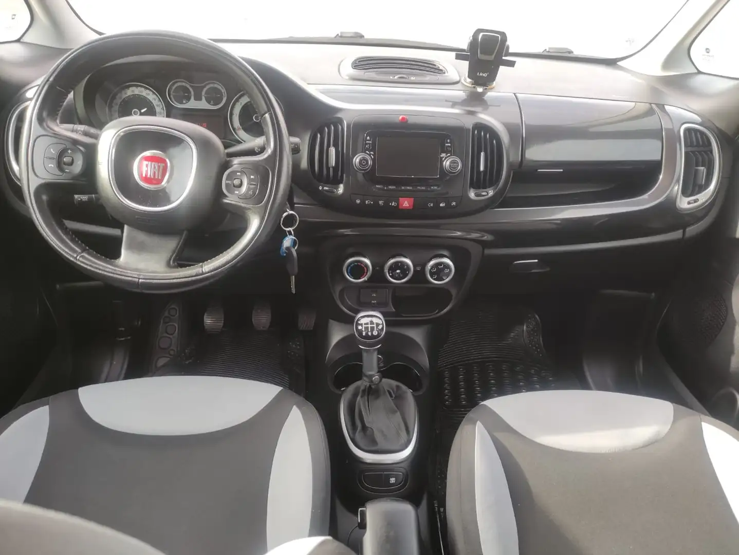 Fiat 500L 500L 1.3 mjt Lounge 85cv Gris - 2