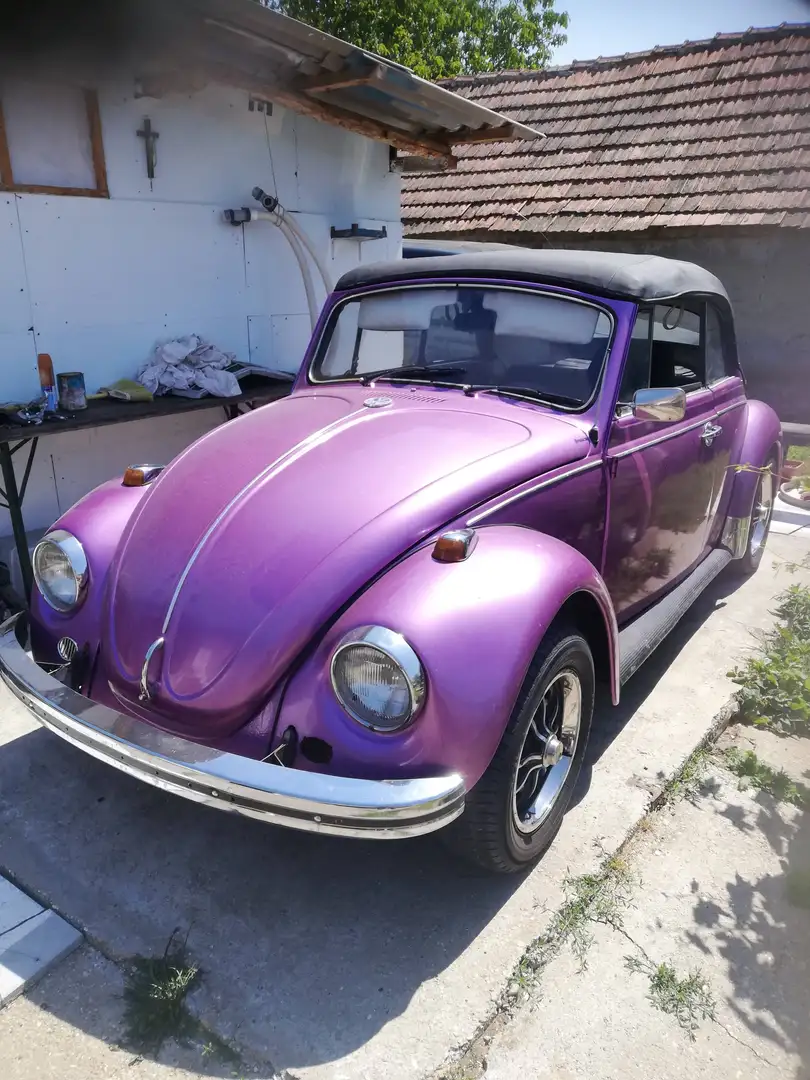 Volkswagen Käfer Original Cabrio Violett - 1
