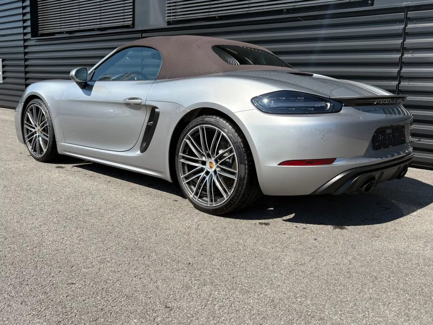 Porsche Boxster 718 Boxster GTS 4.0 -4.700 KM-SCHALTER ! Argent - 1