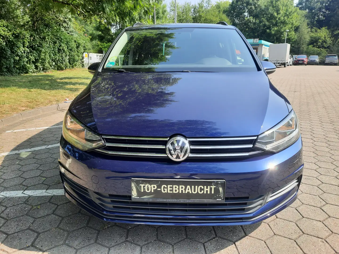 Volkswagen Touran 7-SITZER- COMFORTLINE BMT- Klima-Alu-SHZ-PDC Blau - 2
