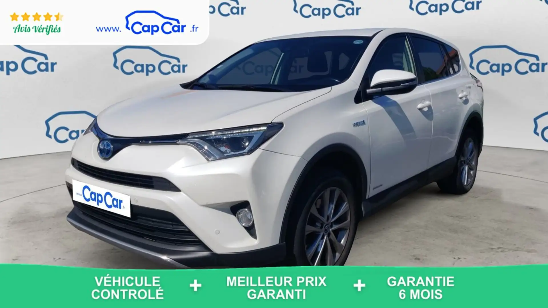 Toyota RAV 4 IV 2.5 VVTi 197 CVT Exclusive Blanc - 1