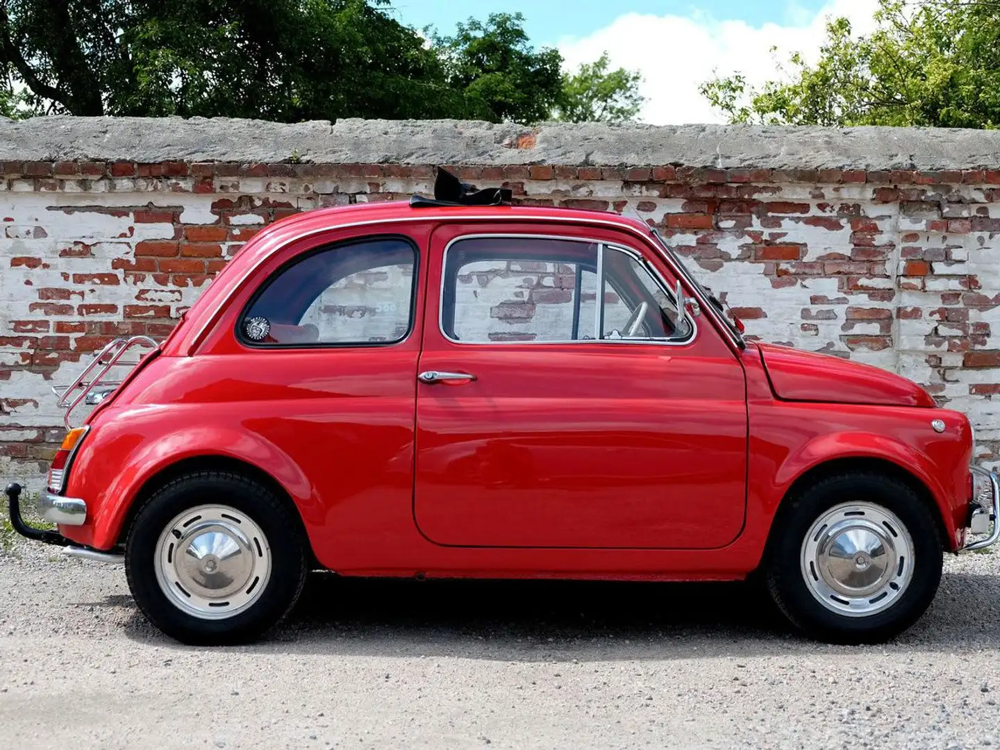 Fiat Cinquecento Cinquecento 704 ED cat. Rouge - 1