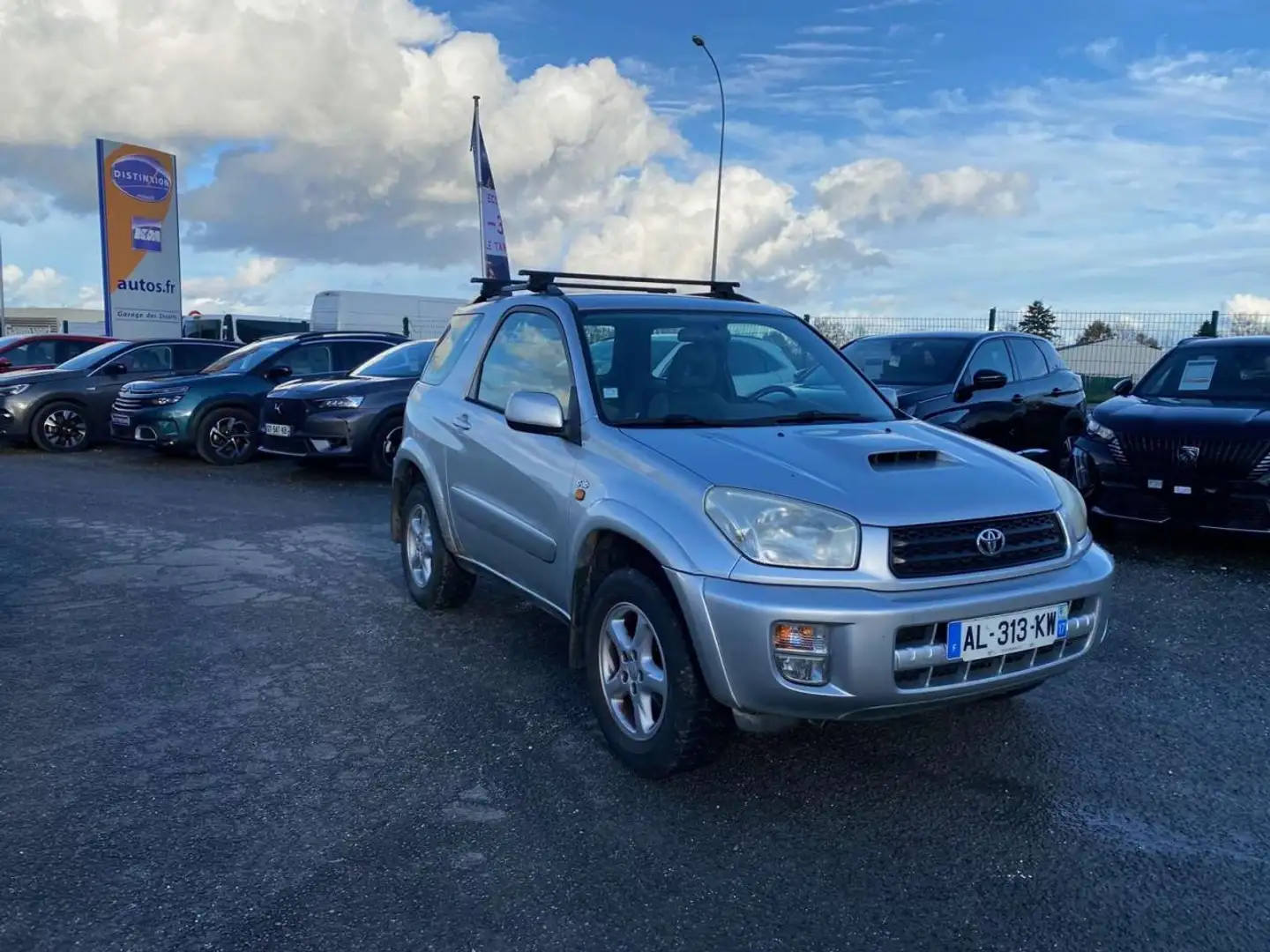 Toyota RAV 4 115 D-4D 4 PLACES Gris - 2