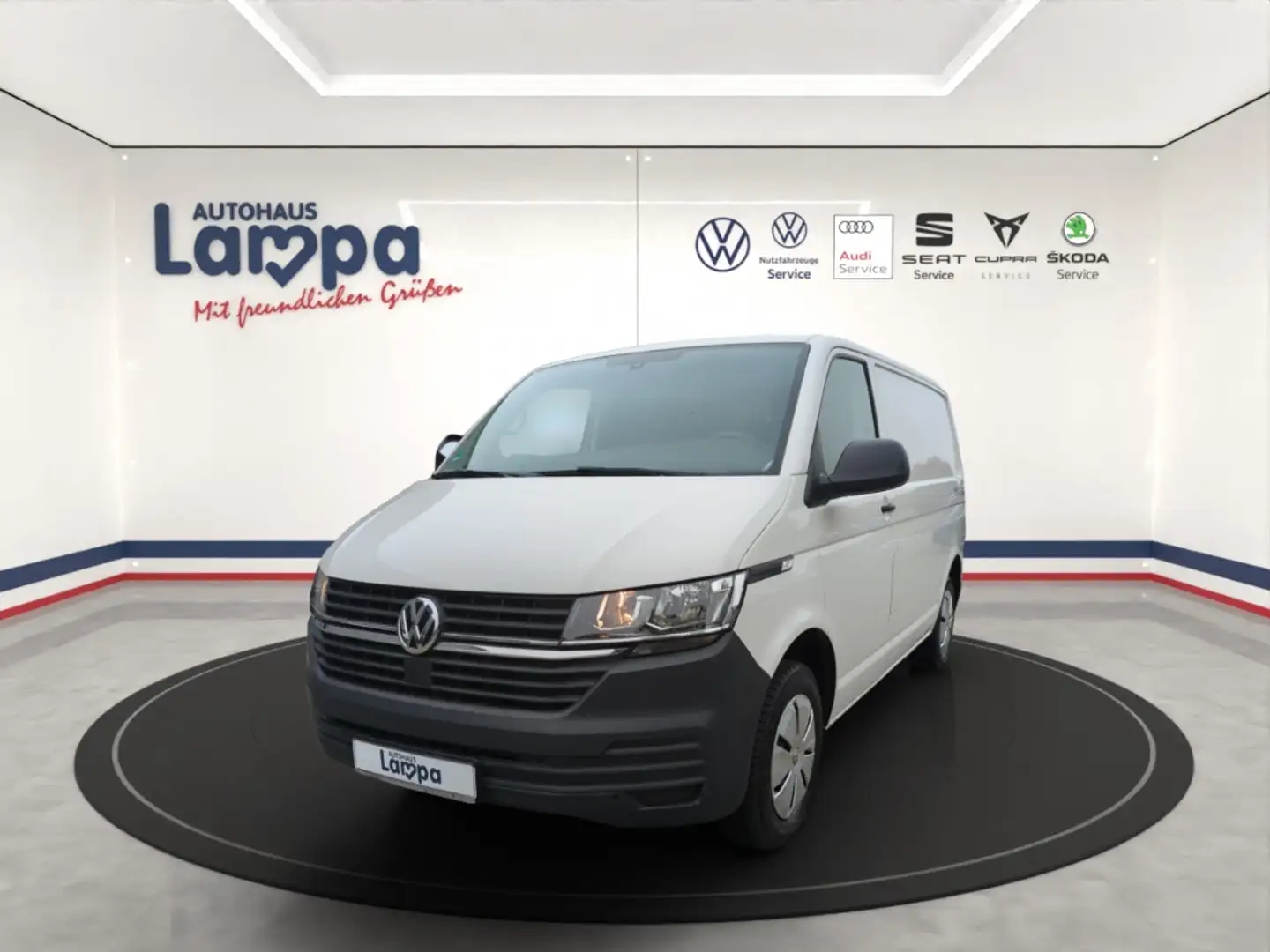 Volkswagen T6 Kasten 2.0 TDI AHK, Klima, DAB+ Bianco - 1