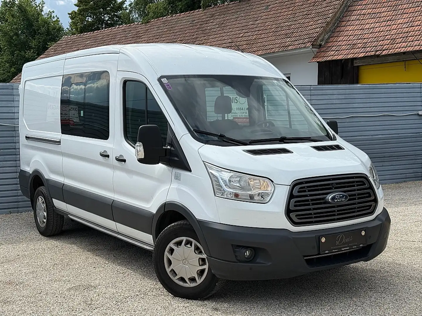 Ford Transit Transit Kasten 2,0 TDCi L3H2 350 DK Trend Blanc - 2