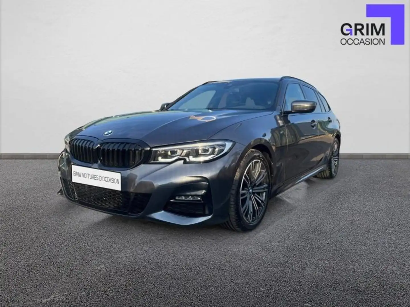 BMW 320 320d xDrive 190 ch BVA8 M Sport Gris - 1