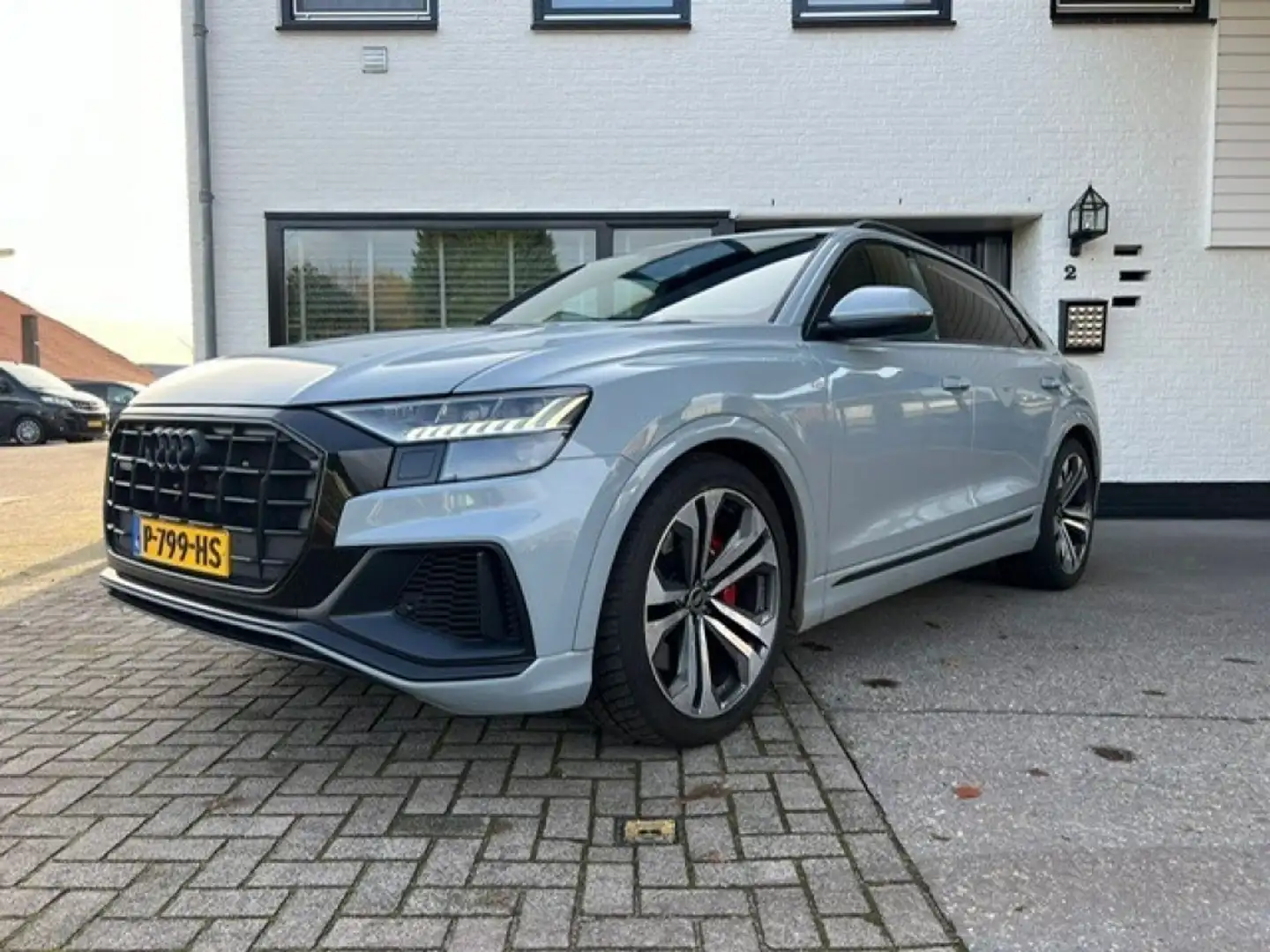 Audi Q8 55 TFSIe Q8 S line Gris - 1