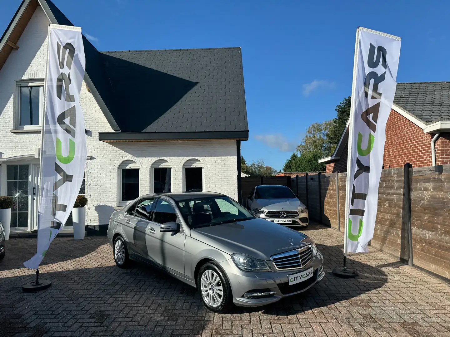Mercedes-Benz C 200 CDI BLUE EFF 7G-TR AUTOMAAT-ELEGANCE-COMAND-CAMERA Argent - 1