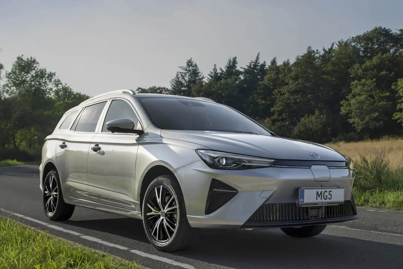 MG MG5 5 EV 61KWH COMFORT SILVER - BLACK Grigio - 2