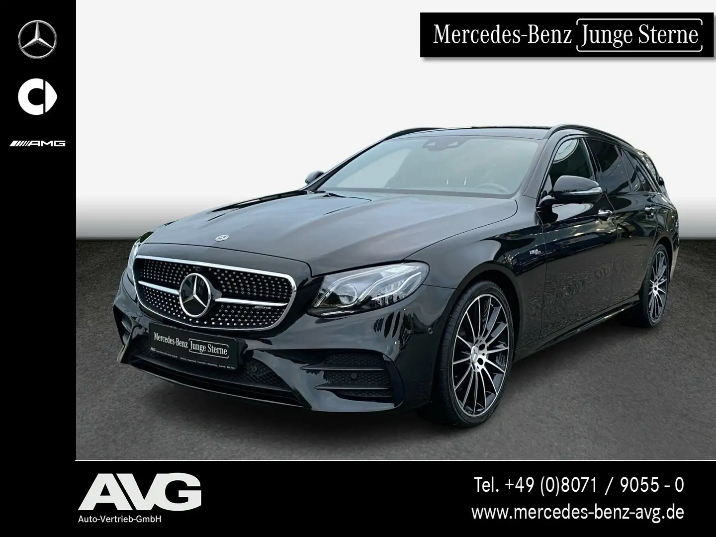 Mercedes-Benz E 53 AMG Mercedes-AMG E 53 4M+ T Standh LED Burm Key 360° Schwarz - 1
