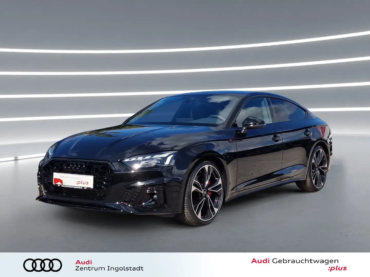 Audi A5 Sportback 40 TDI S line comp. Ed.+ MATRIX AHK S li Schwarz - 2