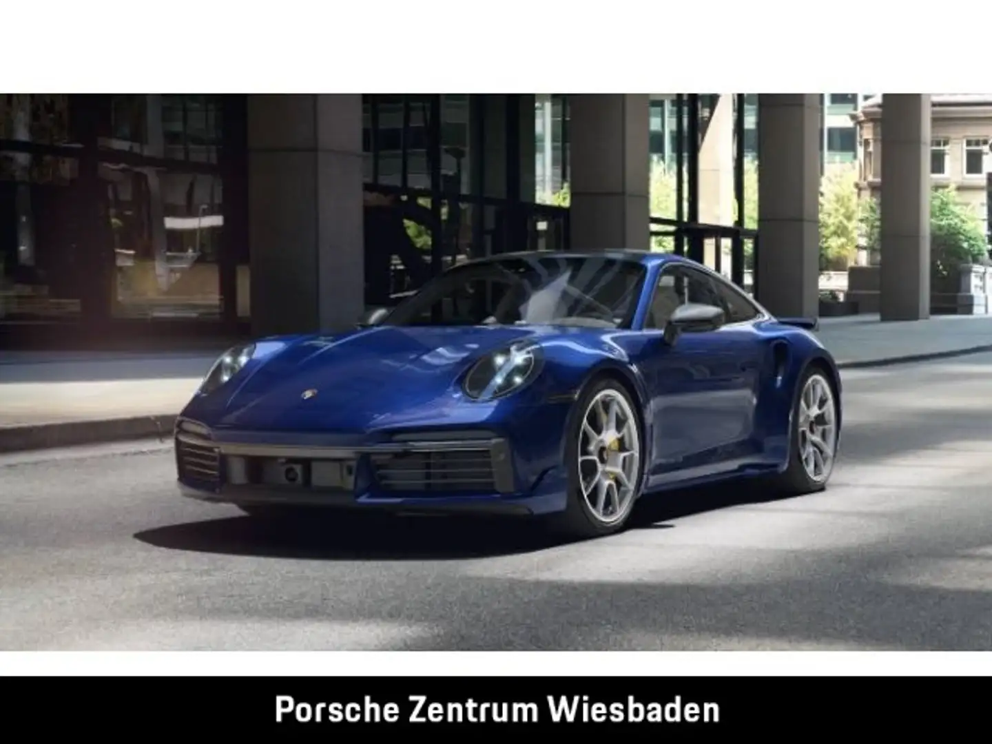 Porsche 992 (911) Turbo S Blauw - 1