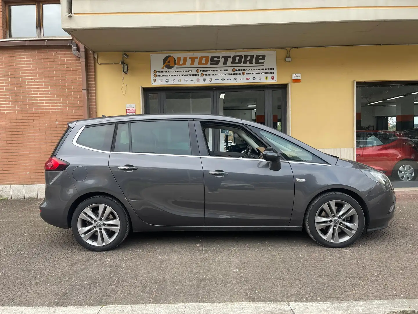 Opel Zafira Zafira 1.9 cdti Edition 7 POSTI Grijs - 2