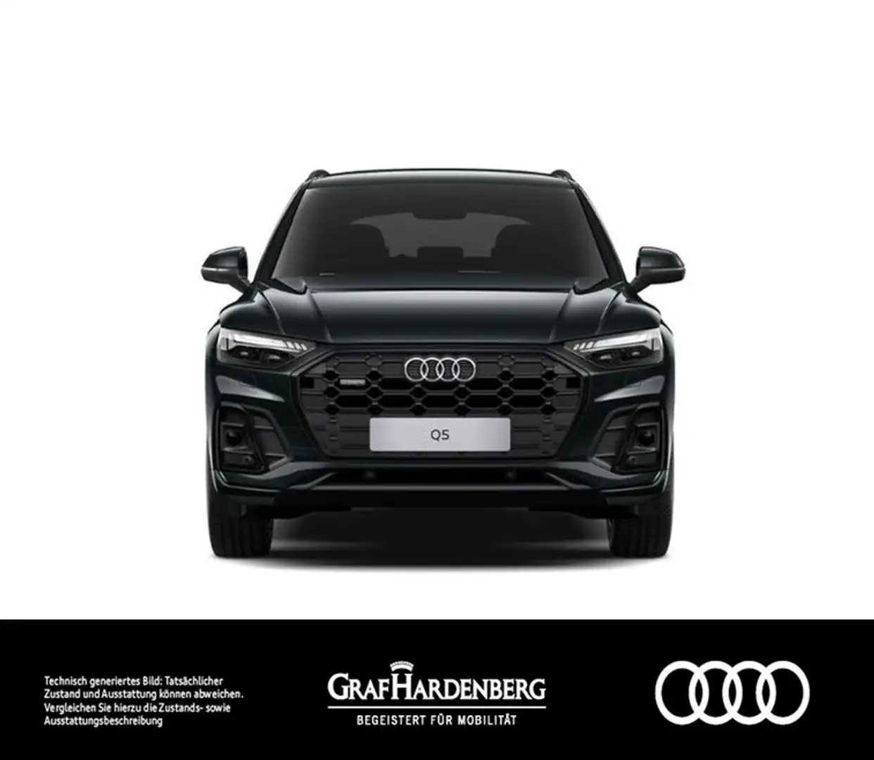 Audi Q5 40 TDI quattro S line LED Navi AHK Schwarz - 2