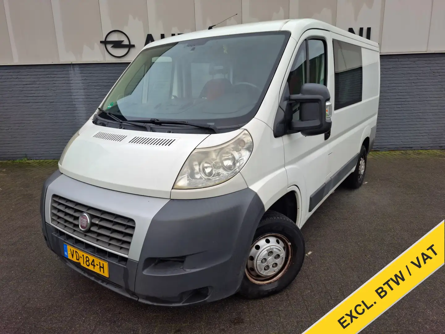 Fiat Ducato 2.0D 28 116pk D.C. 5-P Dubbele Cabine Airco Trekha Wit - 2
