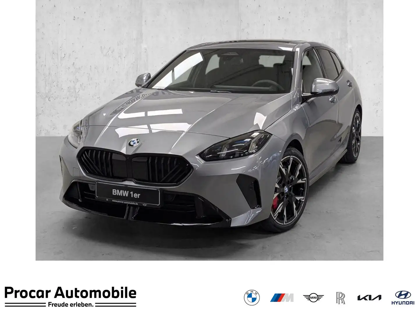 BMW 120 M Sport Pro / Curved Display / Panodach / Gris - 1