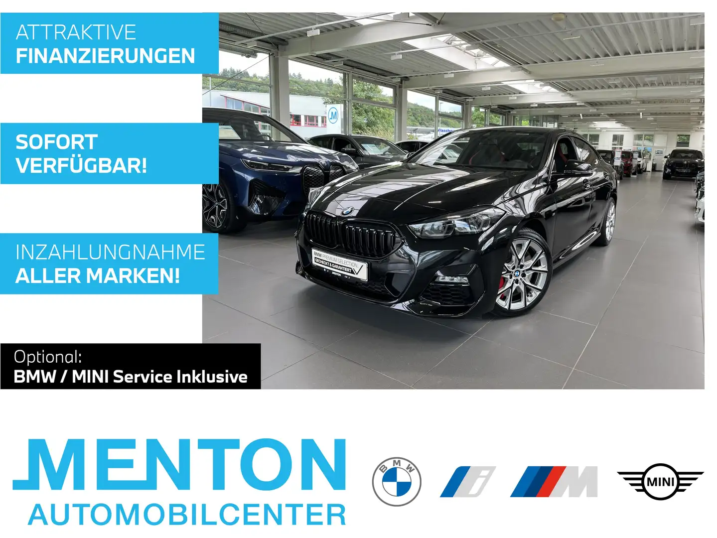 BMW 220 i Gran Coupé Sonder-Edition ColorVision M-Sport Pr Schwarz - 1