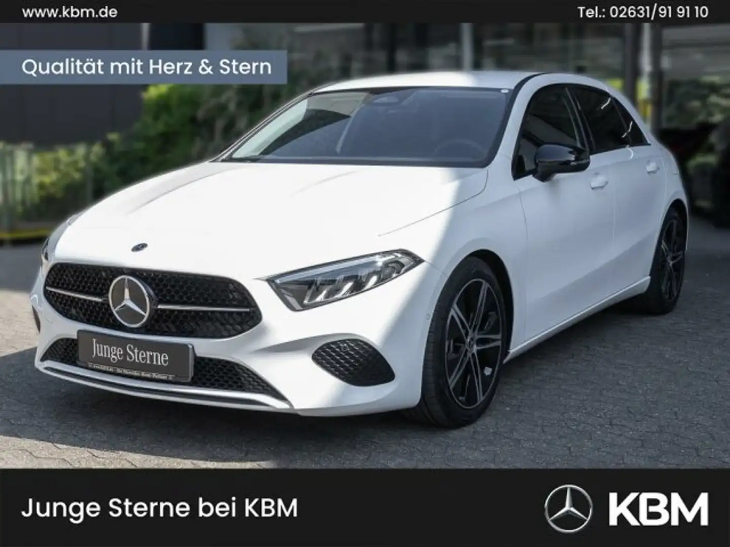 Mercedes-Benz A 180 A 180 PROGRESSIVE ADV°NIGHT°18"VOLLDIGI°PTS+RFK Weiß - 1