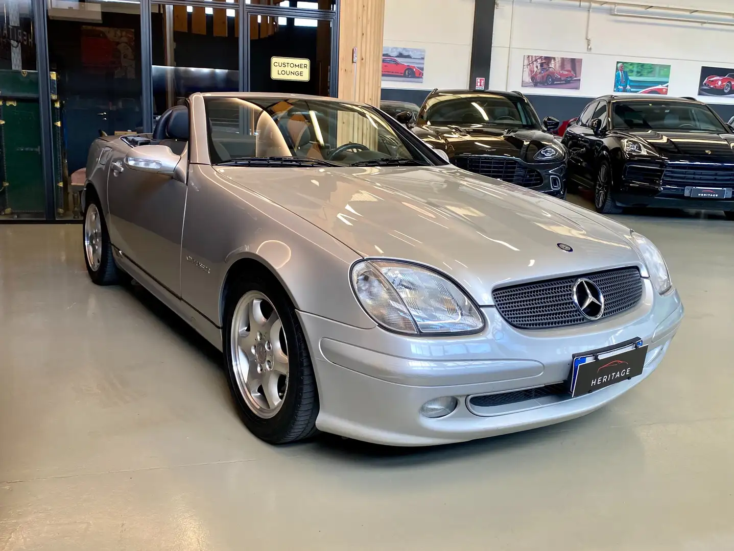 Mercedes-Benz SLK 200 SLK Roadster - R170 k Evo Silber - 2