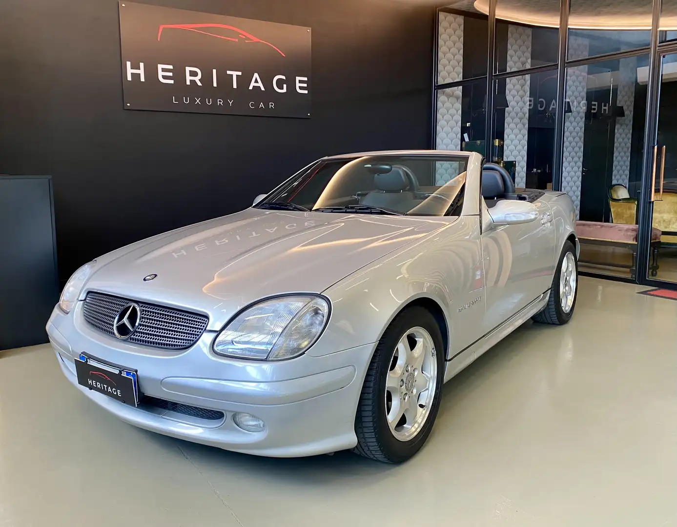 Mercedes-Benz SLK 200 SLK Roadster - R170 k Evo Silber - 1