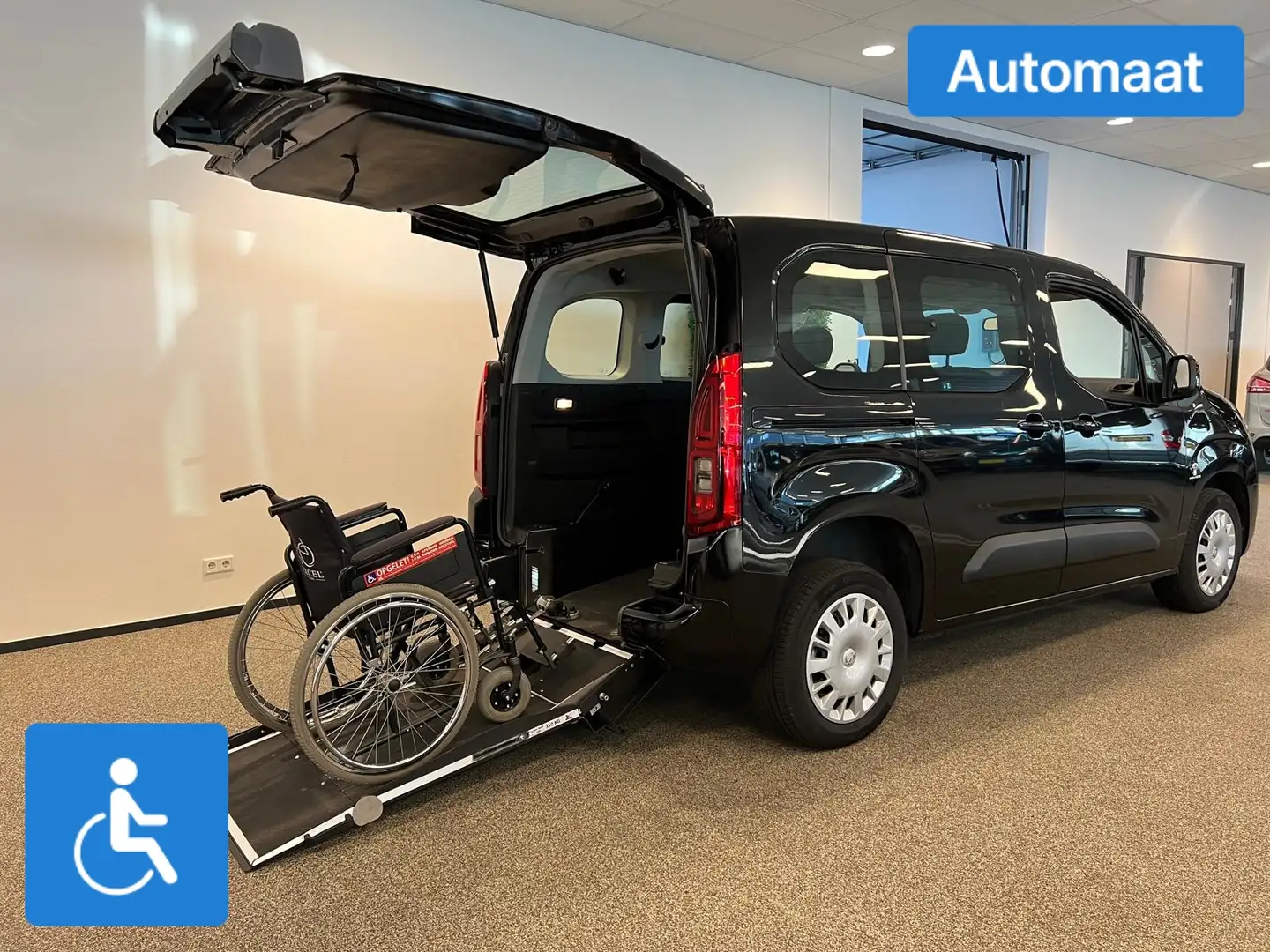 Opel Combo L1 Rolstoelauto Automaat Zwart - 2