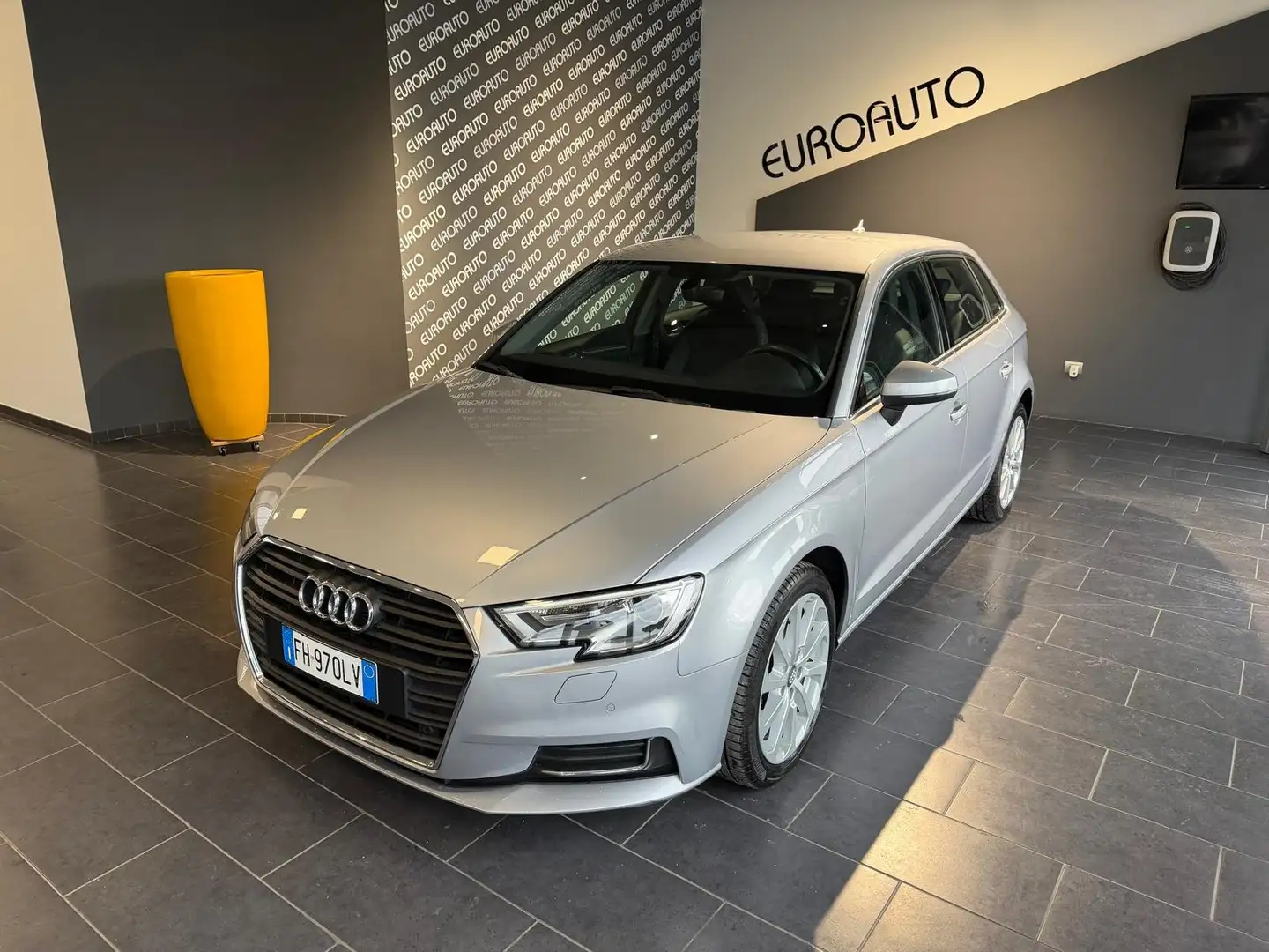 Audi A3 A3 Sportback 1.6 tdi Design 110cv Argento - 1