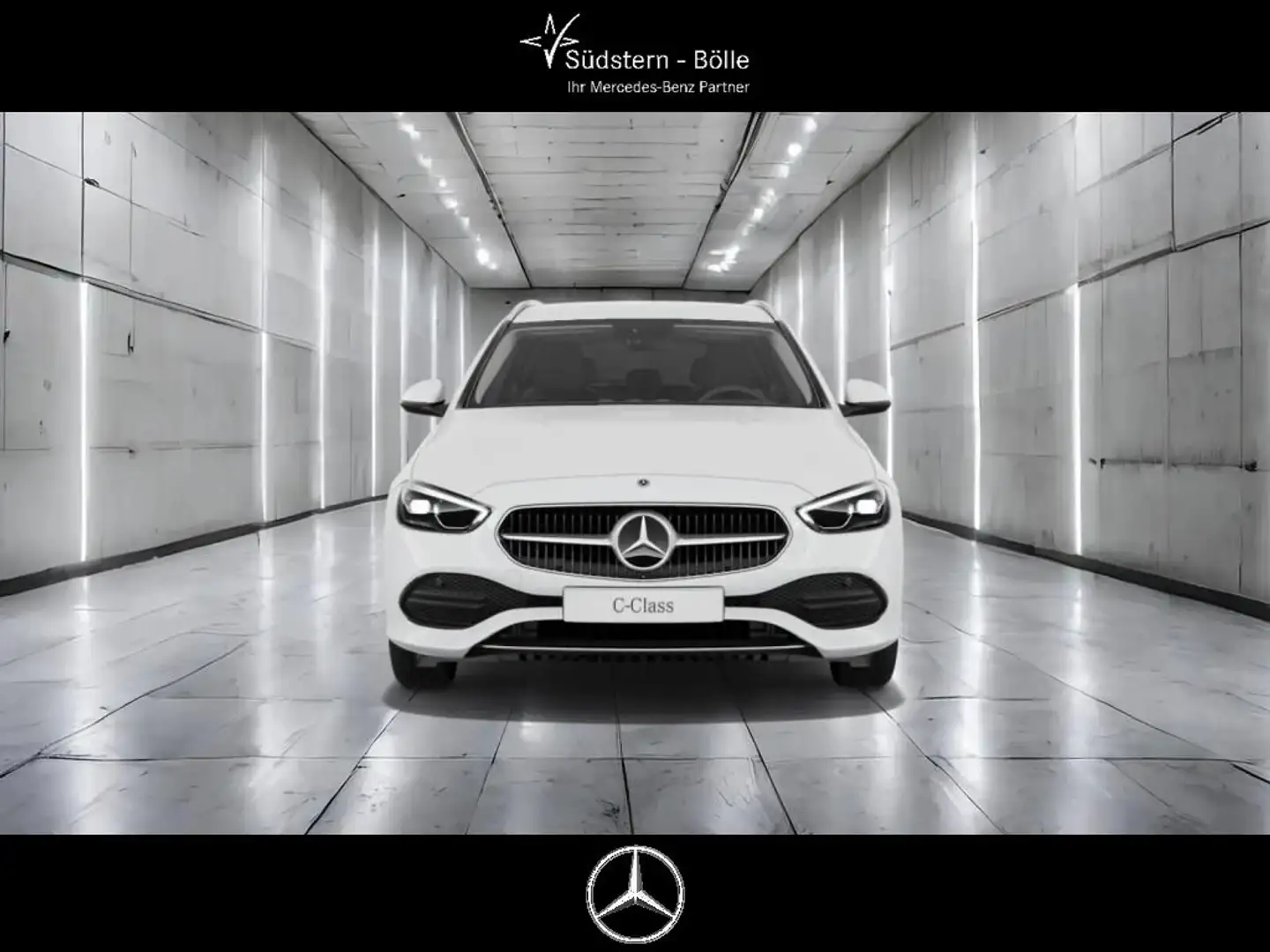 Mercedes-Benz C 200 d T AVANTG.ADV.PLUS+AHK+MEM.+STNDHZG.+DIST Blanc - 2