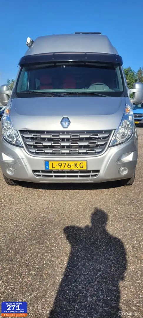 Renault Master Camper 104.000 km 2,3 DCI Argent - 1