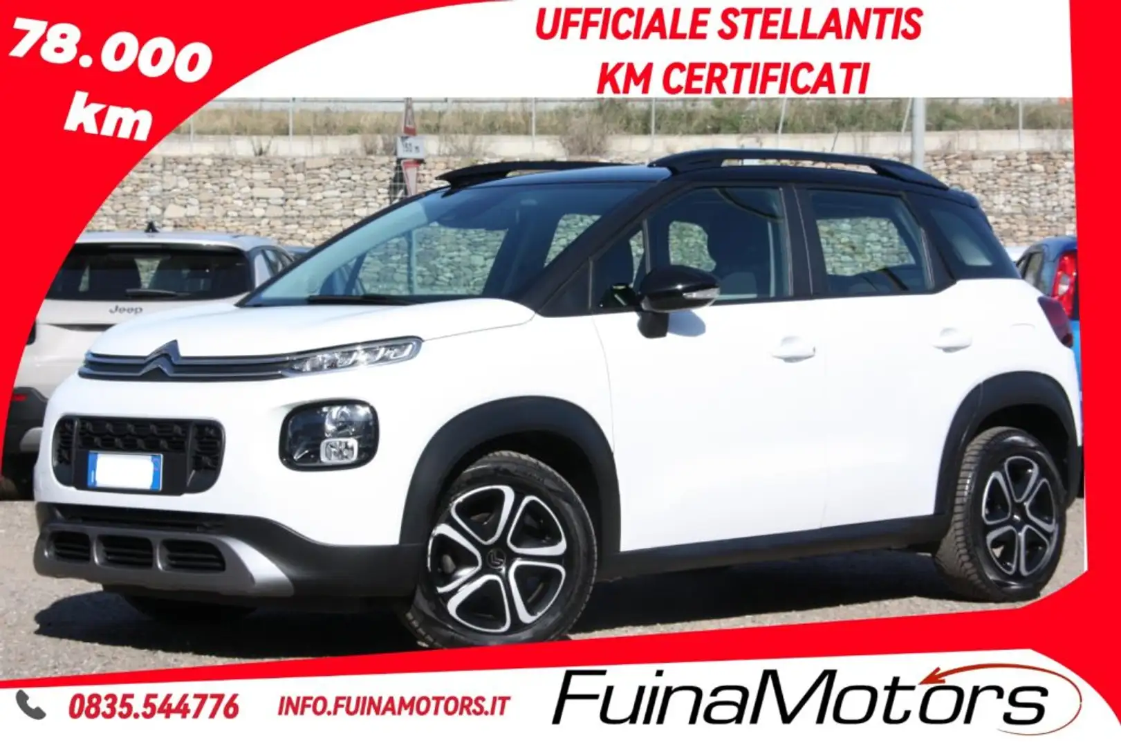 Citroen C3 Aircross BlueHDi 110 S&S Feel Bianco - 1