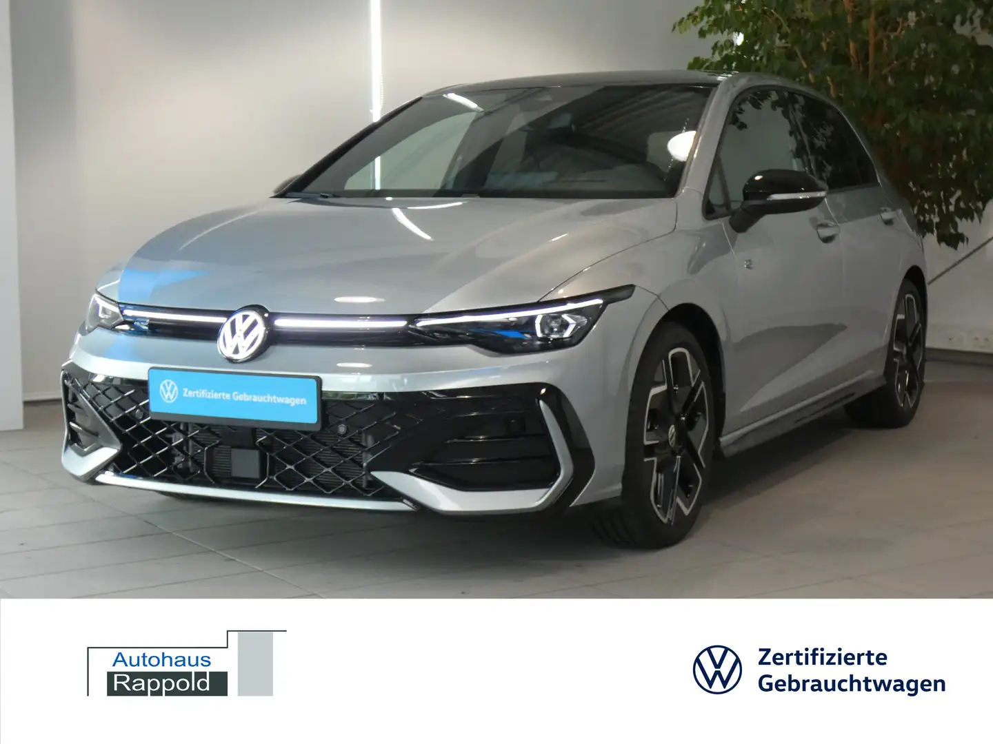 Volkswagen Golf 2.0 TDI R-Line DSG AHK IQ LIGHT 18 ZOLL Zilver - 1