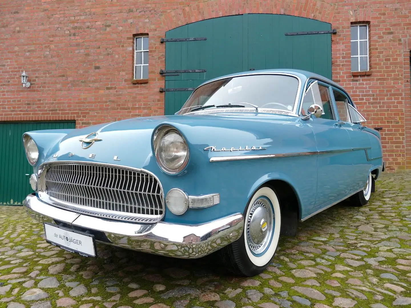 Opel Kapitän 1956 im super  Originalzustand Blau - 1