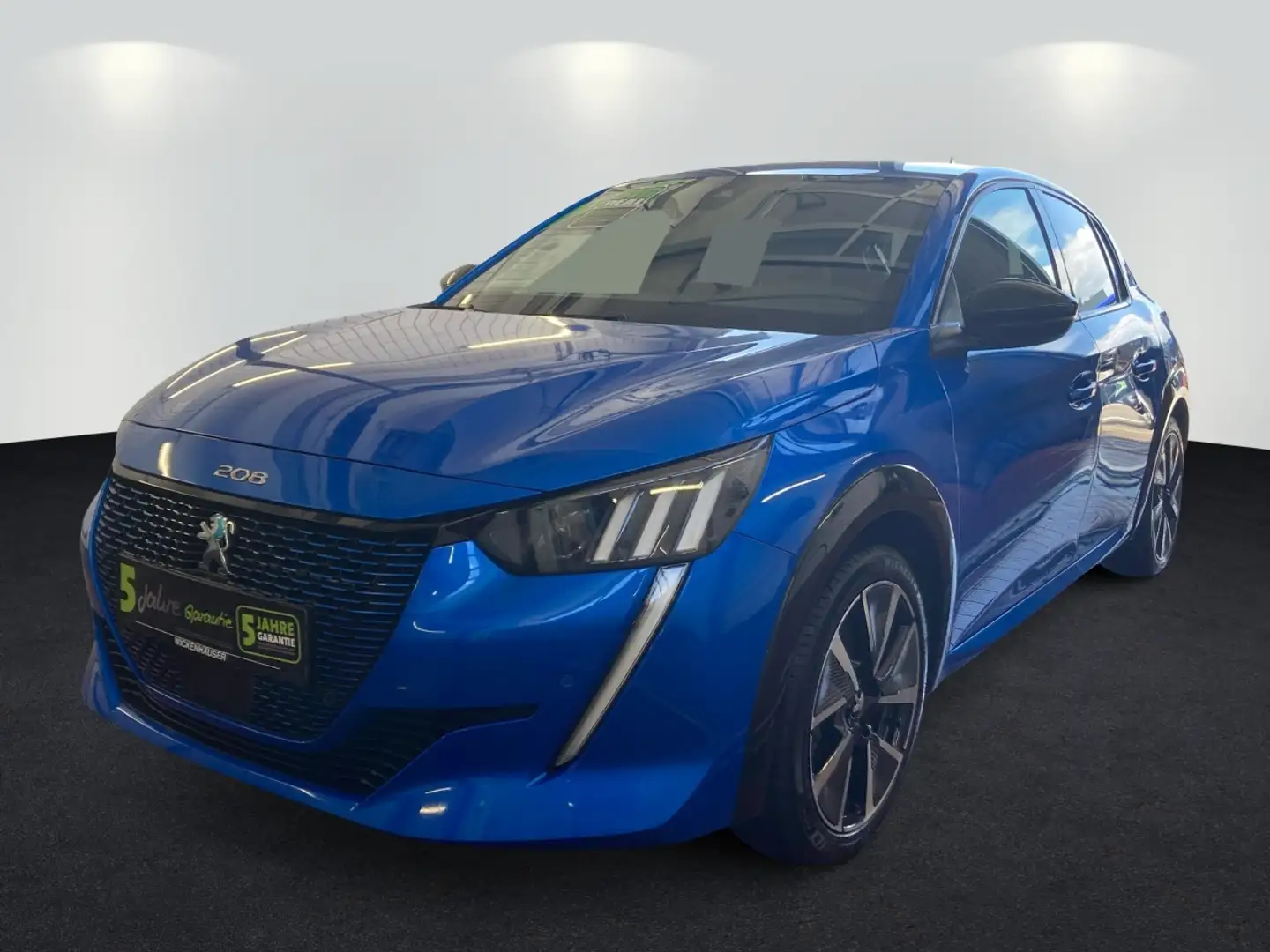 Peugeot 208 e- 136 Allure Rückfahrkamera mit 180° Blau - 1