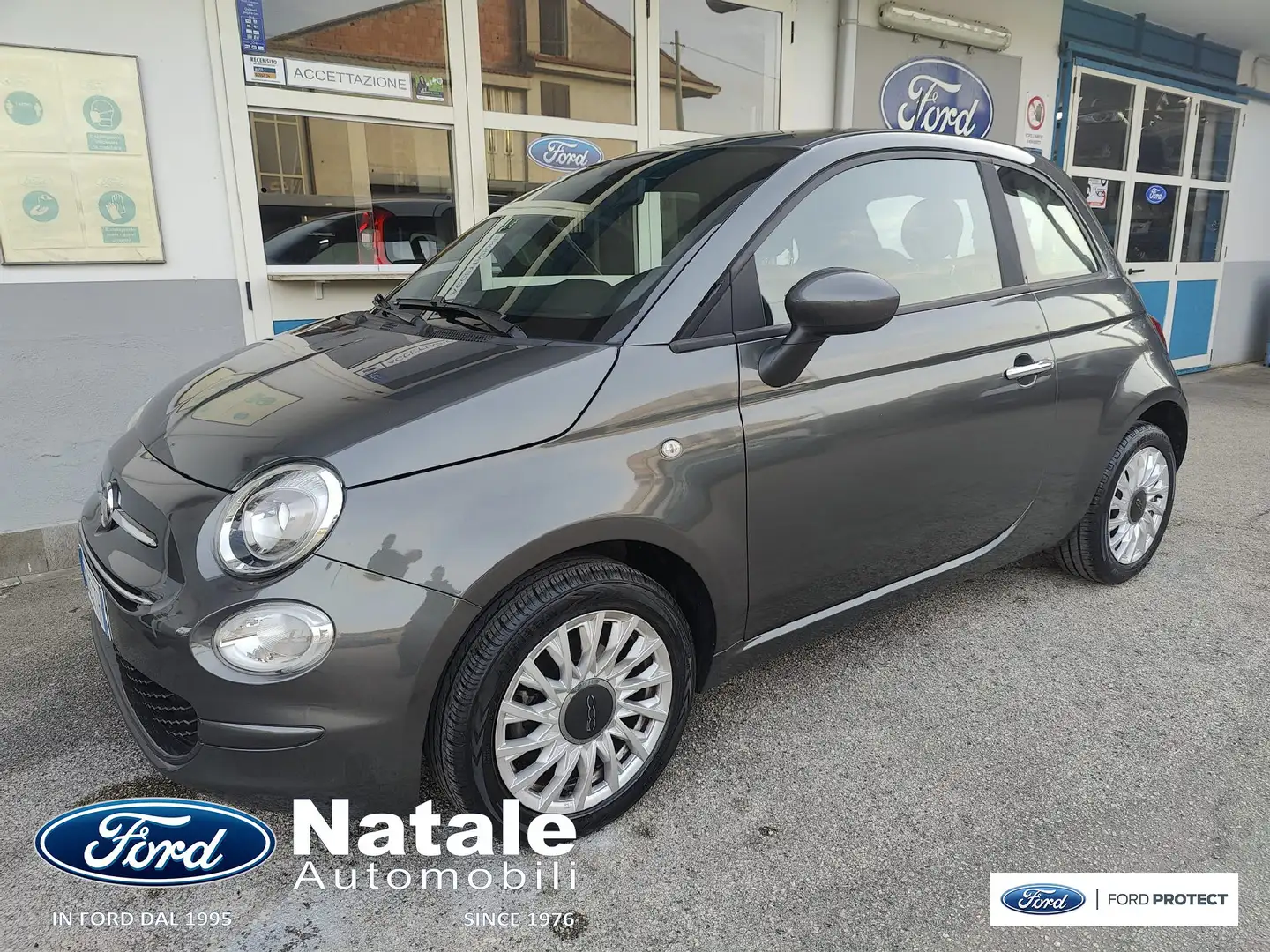 Fiat 500 500 1.0 hybrid Lounge 70cv Grigio - 1