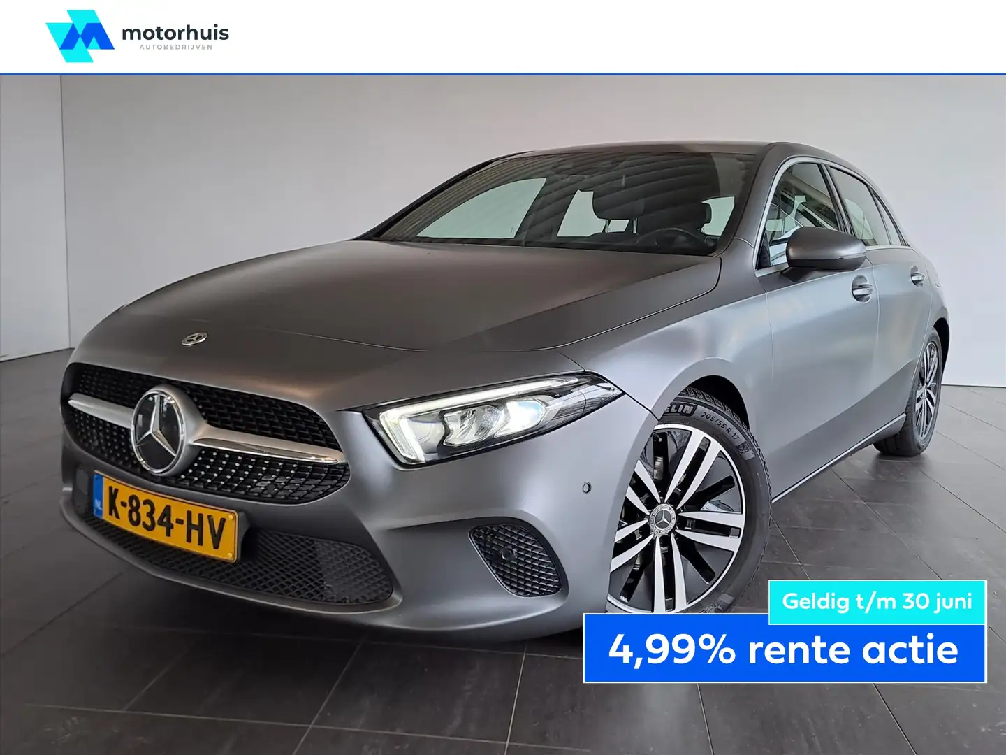 Mercedes-Benz A 160 A 109pk Business Solution Luxury Grijs - 1