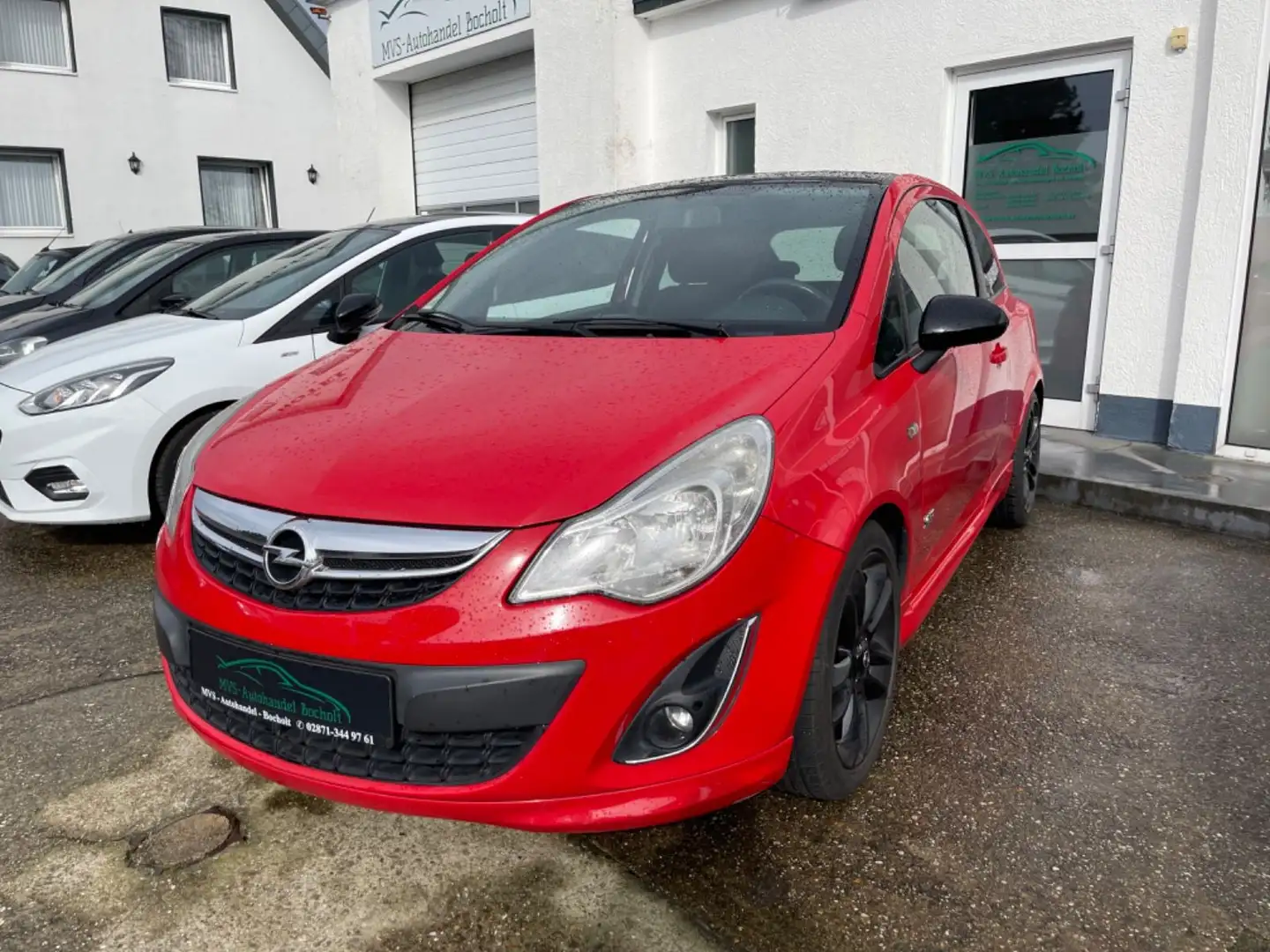Opel Corsa D Color Edition,Klima,OPC line ,Scheckheft Rouge - 1